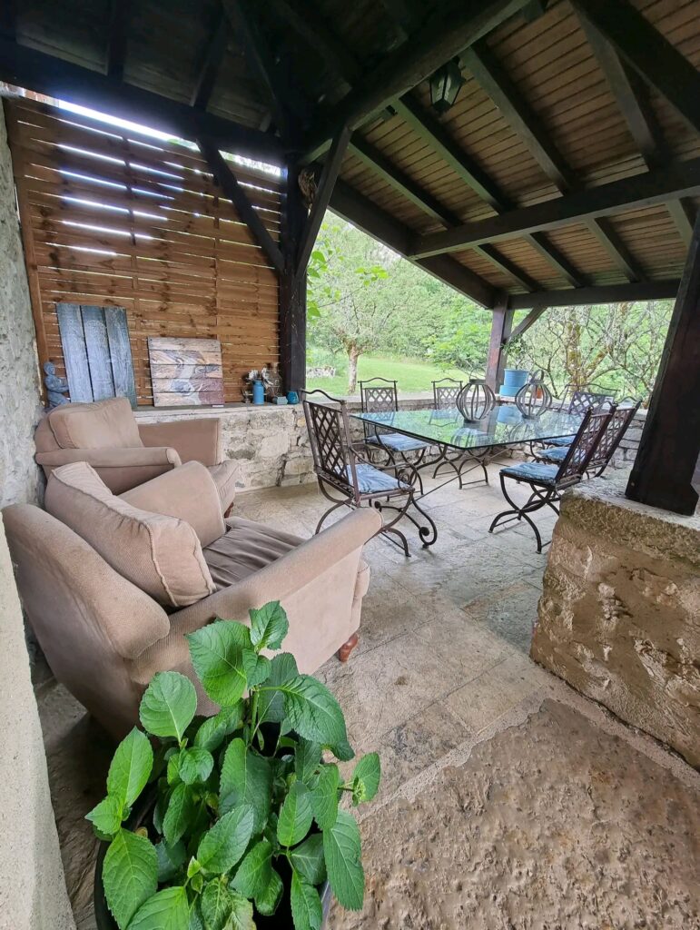 overdekt buiten terras